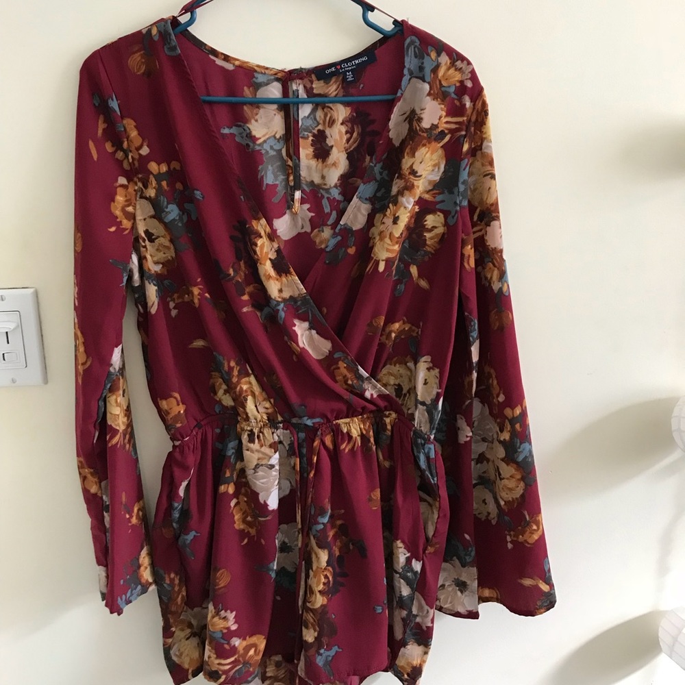 Floral romper